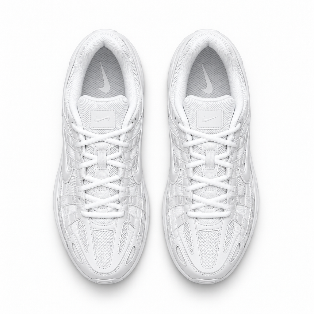 NIKE P-6000 TRIPPLE WHITE